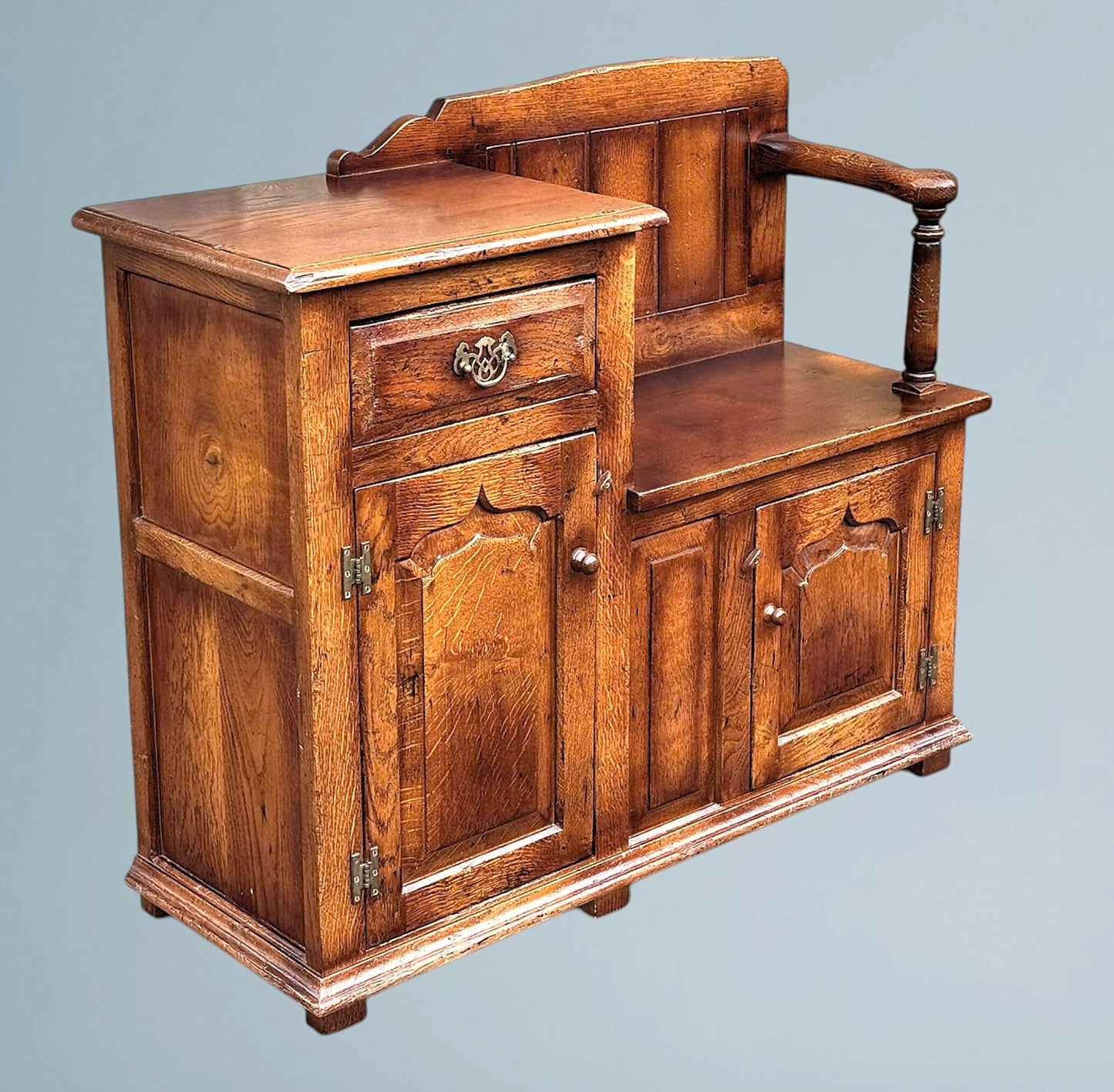 Oak Bench Seat / Oak Hall Seat / Oak Hall Bench