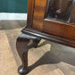 Vintage Mahogany Bow Front Display Cabinetm
