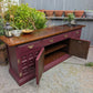Stunning Solid Oak Carved Younger Toledo Sideboard