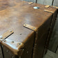 Luxury Hand Dyed Colonial Style Leather Office Desk