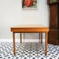 Teak Mid Century Dining Table by White and Newton Extending