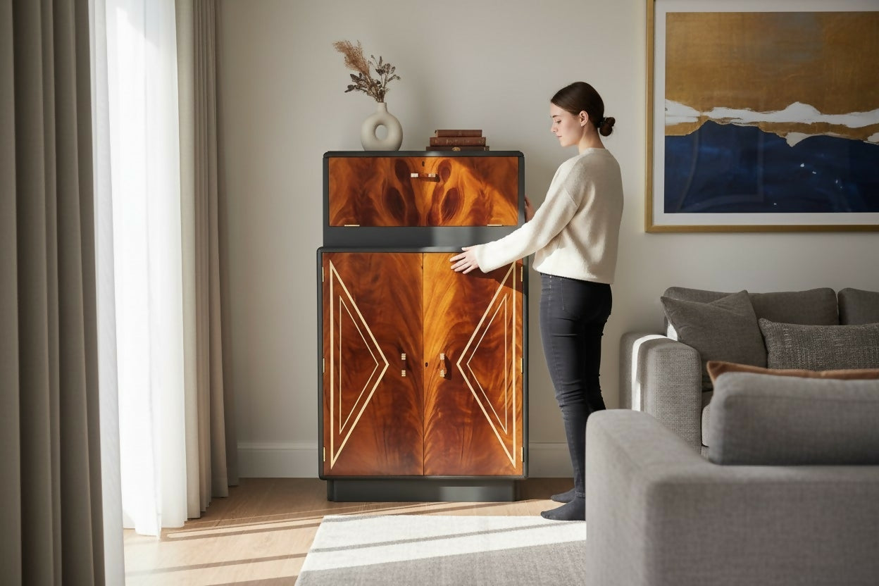 Art Deco Cocktail Cabinet