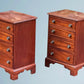 Pair of Mahogany Chests In The Georgian Style