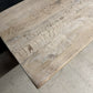 Bleached Oak Farmhouse Dining Table