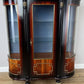 Cabinet Vintage French Style Empire Display Cabinet Marble Top Glass LOT 4977
