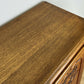 Cabinet Vintage French Louis XIV Oak Sideboard with Carved Cupboard LOT 6251