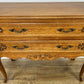 Chest of Drawers Vintage French Louis Oak 2 Drawers Carved Cabinet LOT 6232