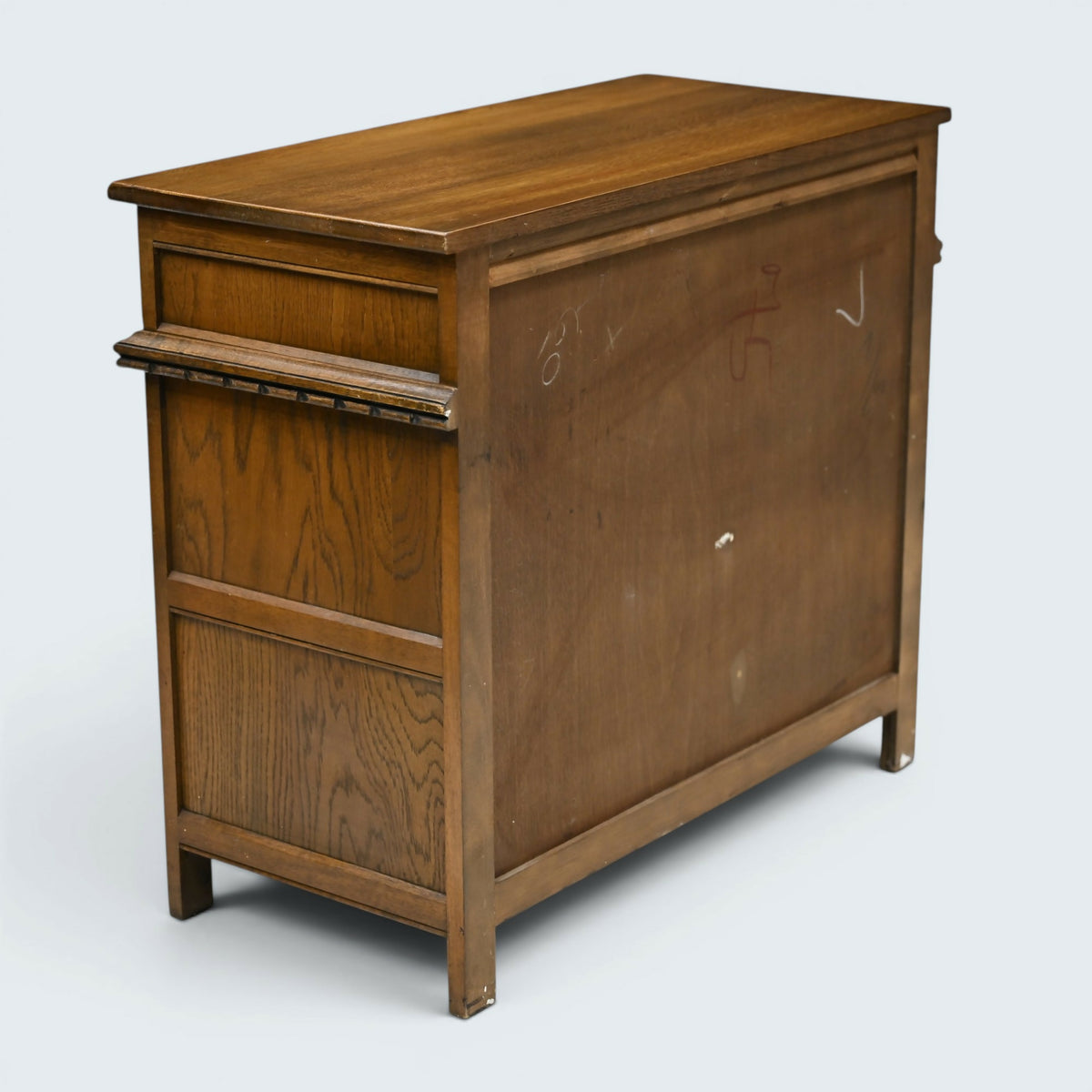 Old Charm Small Sideboard Linenfold Doors Model 1631 Light Oak FREE UK Delivery*