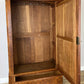 Wardrobe Antique French Walnut Burr Mirrored Storage Armoire LOT 6511