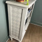 Lowboy Bookcase Console Table With Drawers