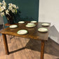 Vintage Dark Oak Dining Table9