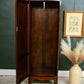 Georgian Mahogany Hall Robe / Single Wardrobe / Coat Storage