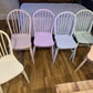 Multicoloured Funky Painted Dining Chairs