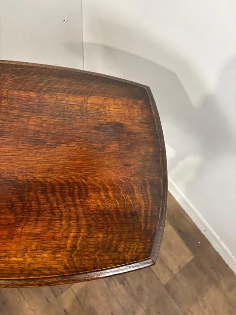 Vintage Oak Occasional Side Table