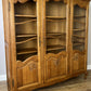 Bookcase Vintage French Louis XVI Oak Display Cabinet Carved Sideboard LOT 6313