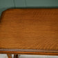 Antique Solid Oak Console Table - Medium Golden Finish