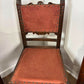 Victorian Set of Six Carved Oak Dining Chairs
