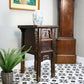 Carved Chinese Side Table Hall Table Distressed Lacquer Finish Late 19th Cent