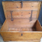 Large Victorian Pine Blanket Box