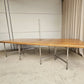 Vintage Late Mid Century Conference Boardroom Modernist Scandi Dining Table R917