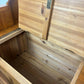 Victorian style Pine Single Seat Settle