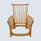 Ercol Piccola Easy Chair Light Grey Upholstery Light Finish FREE UK Delivery*