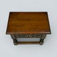 Old Charm Oak Slipper Box Footstool Foot Stool Table Light Oak Free Delivery