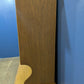 Large Solid Oak Dresser Cabinet Oak Veneer Leaded Glass Dresser Sideboard