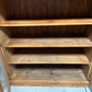 Vintage Glazed Pine Cupboard, Dresser Top, Display Cabinet