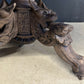 French Carved Oak Hunting Table