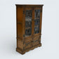 Old Charm Small Bookcase Display Cabinet 2 Shelves Light Oak FREE* UK Delivery