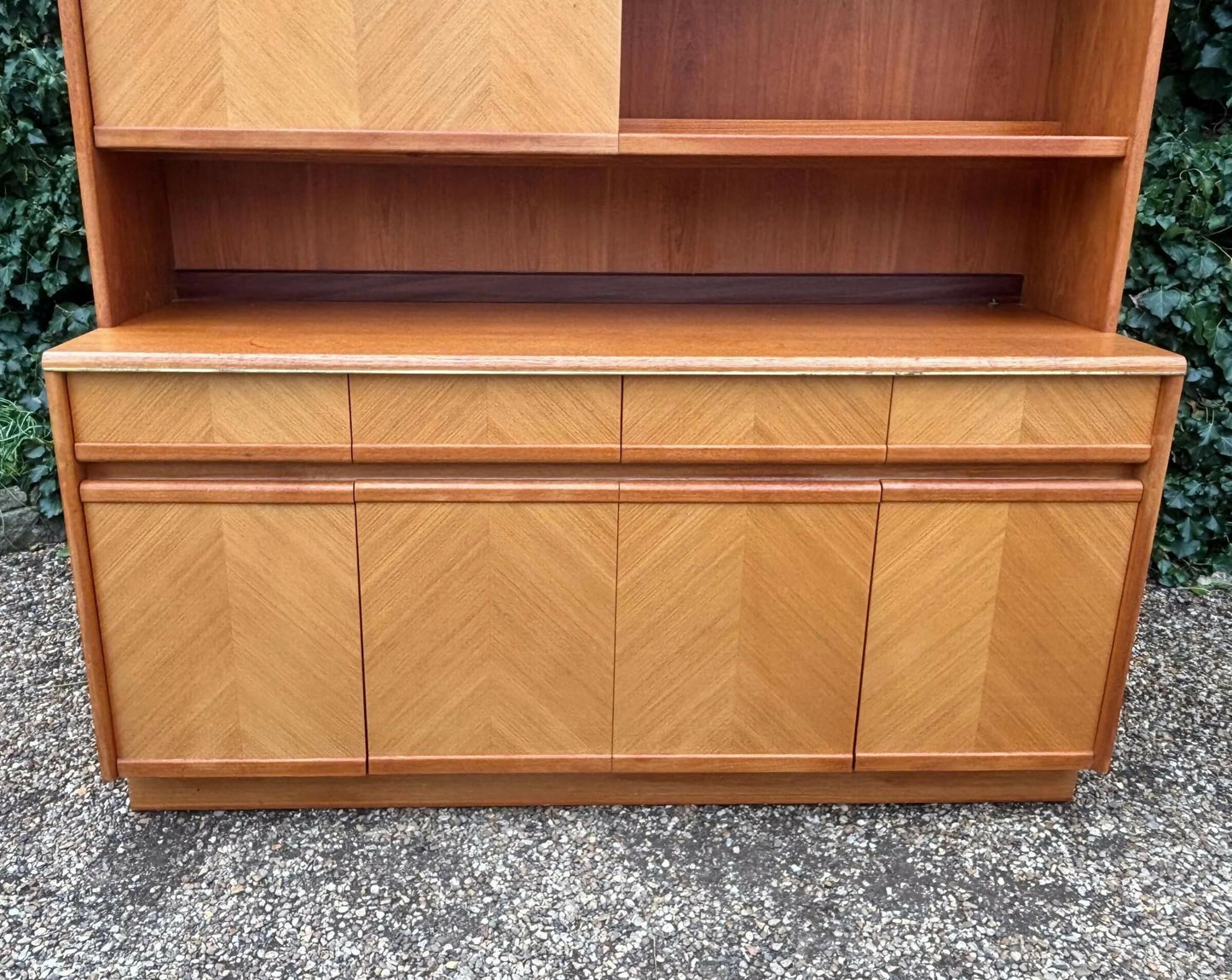 Mid Century G Plan Chevron Sideboard Drinks Cabinet
