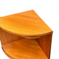 Mid century corner cupboards by Morris of Glasgow