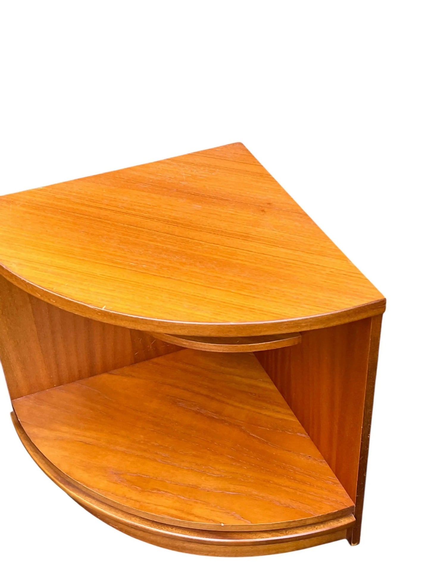 Mid century corner cupboards by Morris of Glasgow