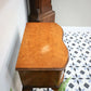 Hall Table Side Table Serpentine Front in Burr Walnut Chest of Drawers