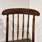 Edwardian Beech Armchair With Faux Rosewood Finish