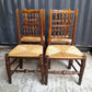 Set of Four Country Chairs