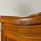 Early 20th French Style Walnut Veneered Bed Frame - 6ft Bed Frame With Gilt Metal