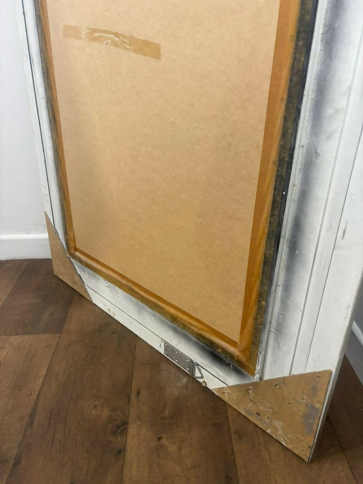 Very Large Gallery Reproduction Rectangular Bevel Edged Lean Mirror / Wall mirror