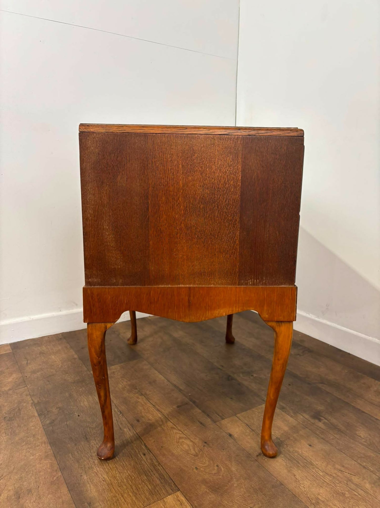 Vintage Oak Two Drawer Chest of Drawers