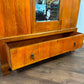 Art Deco Walnut Single Door Wardrobe