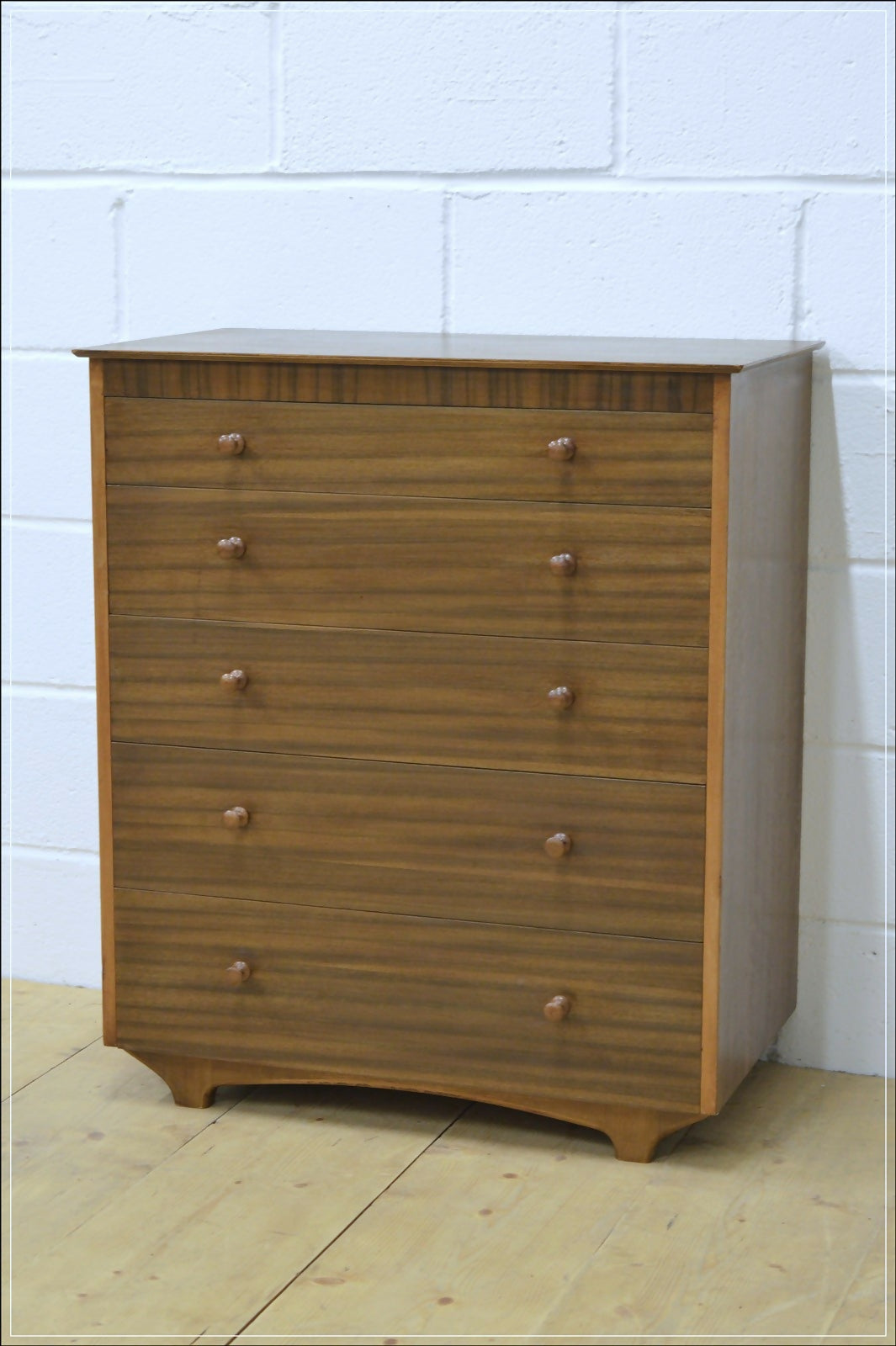 Vintage Chest of Drawers teak G Pla Era Eon mid century danish design
