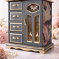 Vintage musical jewellery box