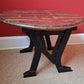 “Ambulance Legs” Whisky Barrel Top Coffee Table