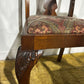 Vintage Burr Walnut Veneered Set Of Five Dining Chairs3