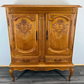 Cabinet Vintage French Louis XIV Style Carved Sideboard 2 Door Cupboard LOT 3552