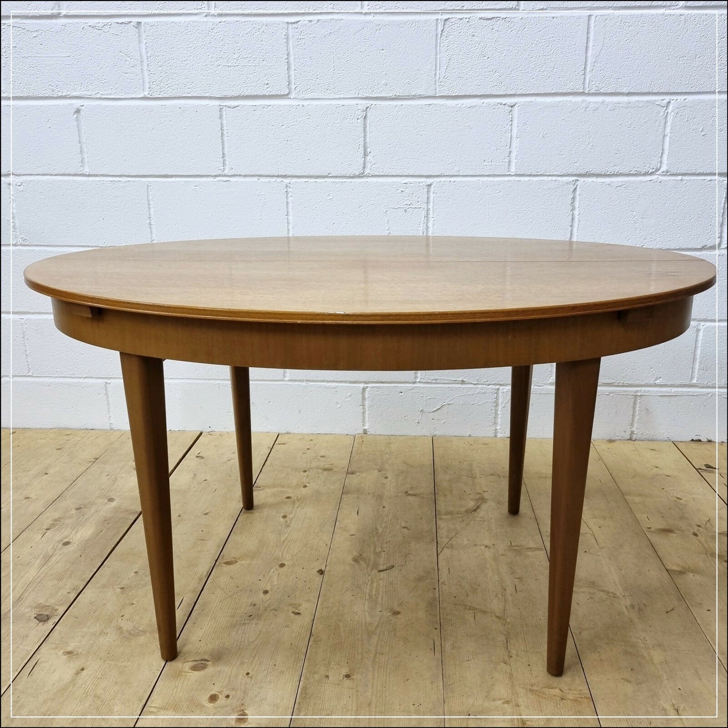 vintage dining table ONLY teak Greaves & Thomas mid century danish design