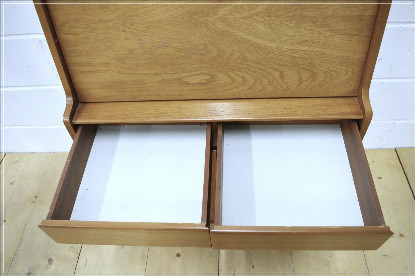 vintage bureau writing desk teak Remploy danish design mid century DELIVERY