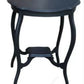 Vintage small round hall table