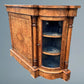 Victorian Inlaid Burr Walnut Credenza
